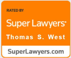 Rated By Super Lawyers | Thomas S. West | SuperLawyers.com